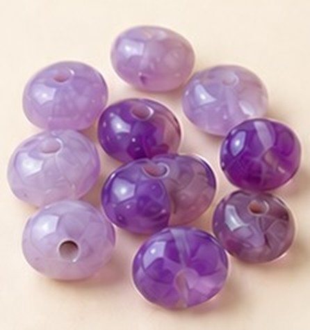 Lavender semi-precious gemstone beads